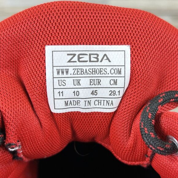 Zeba Hands Free Men’s Size 11 Athletic Walking Comfort Sneakers Cosmic Black - Picture 12 of 12